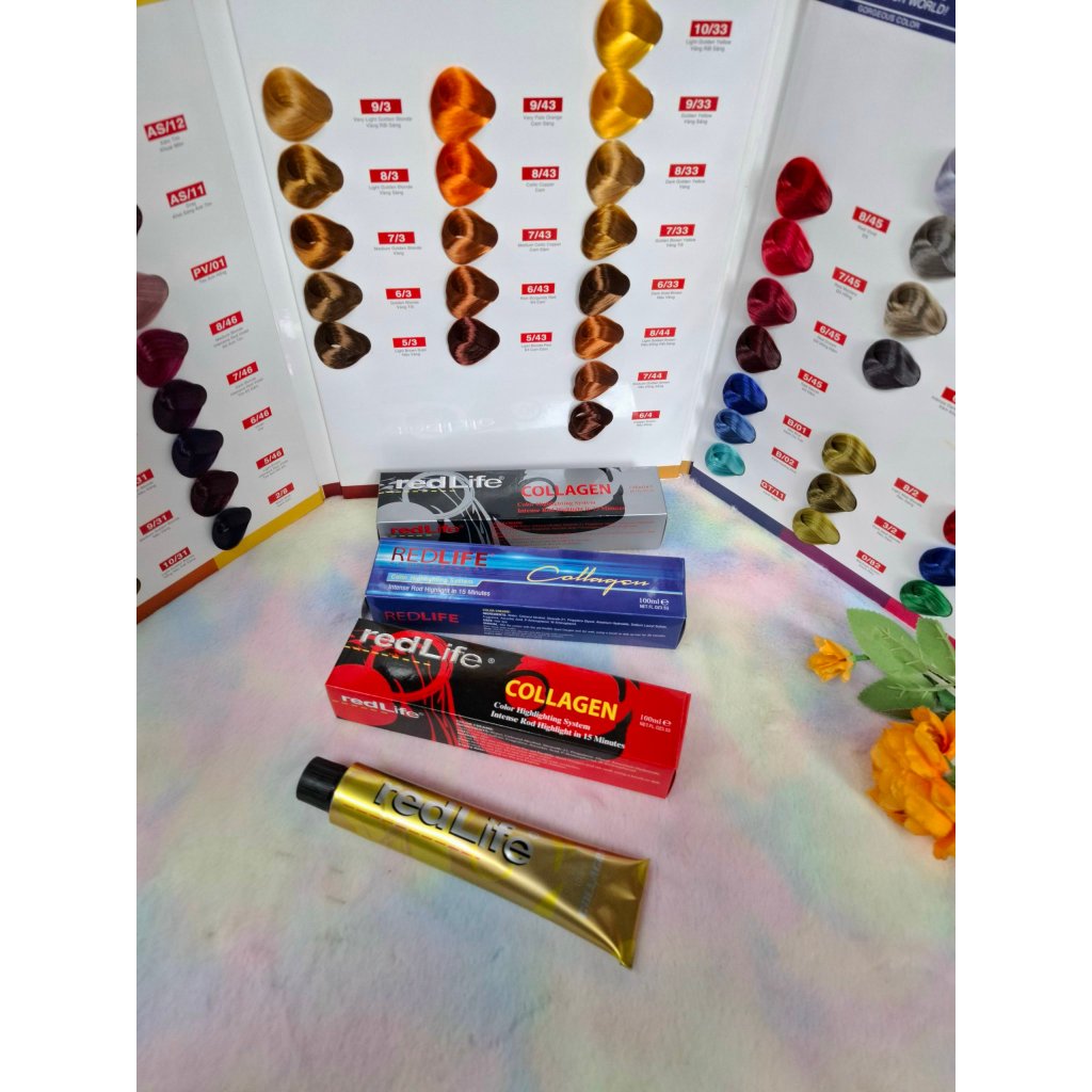 Màu nhuộm tóc Redlife 100ml không kèm oxy