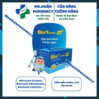 Bio Acimin Gold (Hộp 30 gói) - Tiêu hóa khỏe, trẻ ăn ngon
