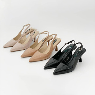 Sandal bít mũi hở gót 7cm mt3232