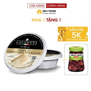 Phô Mai Kem Parmigiano Reggiano - Cream Cheese Calzetti | Hộp 125gr