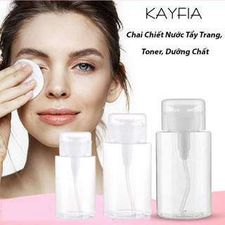  Lọ chiết Toner dung dịch nước tẩy trang nắp bật tiện dụng - Lọ chiết nước tẩy trang KAYFIA dung tích 120 150 200 300ml 