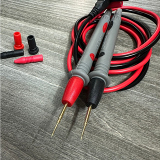 (1.1m hàng zin xịn) Bộ Que Đo Đồng Hồ Loại Tốt, Mũi Kim Dài, Nhọn