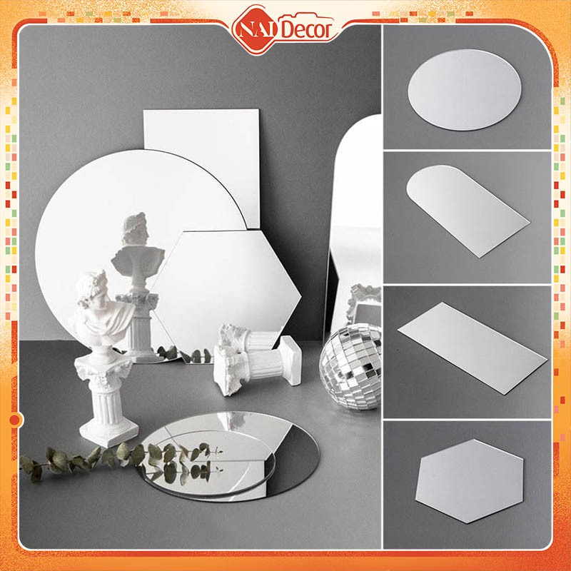 [Phụ kiện chụp ảnh] Gương Mini trang trí chụp ảnh sản phẩm