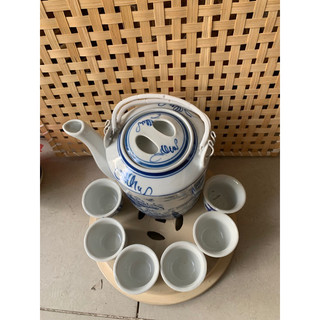 bộ bình trà 1.500 ml và 6 tách