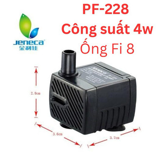 Máy Bơm chìm Jeneca PF-228 hồ cá - Bơm mini hồ cá, bơm thay máy quạt 4w (Hàng chính hãng)