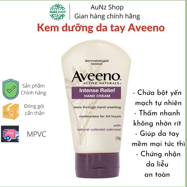 Kem dưỡng da tay Aveeno 100g
