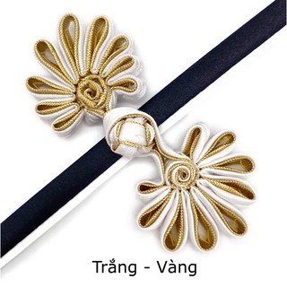 Khuy - cúc tàu kết đuôi công (cặp) #0202