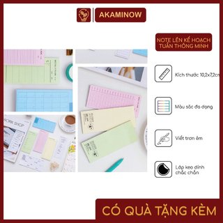 Giấy Note Giấy Ghi Chú Lên Kế Hoạch Hàng Tuần Thông Minh