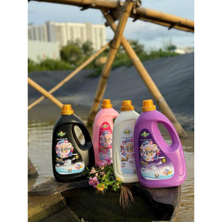 1 can nước giặt xả đậm đặc Hygienc Plus 2in1 2kg đậm đặc lưu hương thơm mát