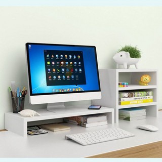 🎀 KỆ ĐỂ MÁY TÍNH kèm KỆ SÁCH ĐỂ BÀN 🌈 LẮP GHÉP