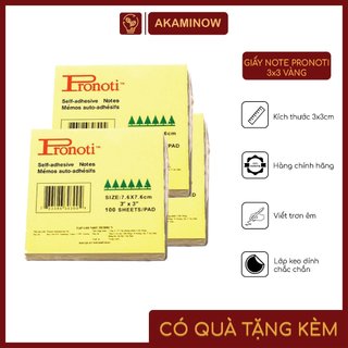 Giấy Note Vàng Pronoti 3x3