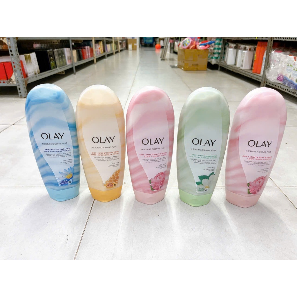 Sữa Tắm Olay Dưỡng Ẩm Da Moisture Ribbons Plus 532ml