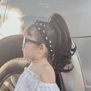 Tóc giả cho bé, ngoặm xoăn ngắn 25cm😍FREESHIP😍mã mo36