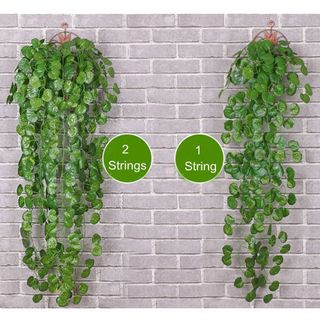 Chùm Lá Giả Thường Xuân Treo Tường Dài 85cm Trang Trí Nhà, Cửa Hàng, Tiểu Cảnh, Ban Công Xanh CL-02