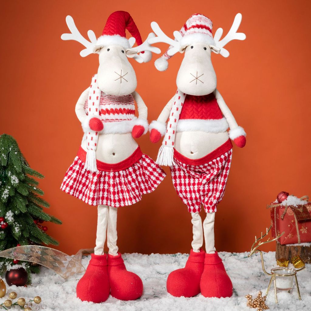 Thú Bông TB05 Cao 70cm Phụ Kiện Trang Trí Noel Giáng Sinh