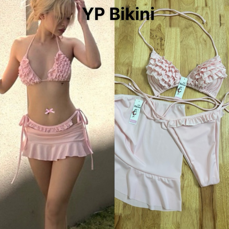 (Hàng sẵn) Bikini thiết kế ren 3món gồm bikini và chân váy HÌNH SHOP CHỤP | BigBuy360 - bigbuy360.vn