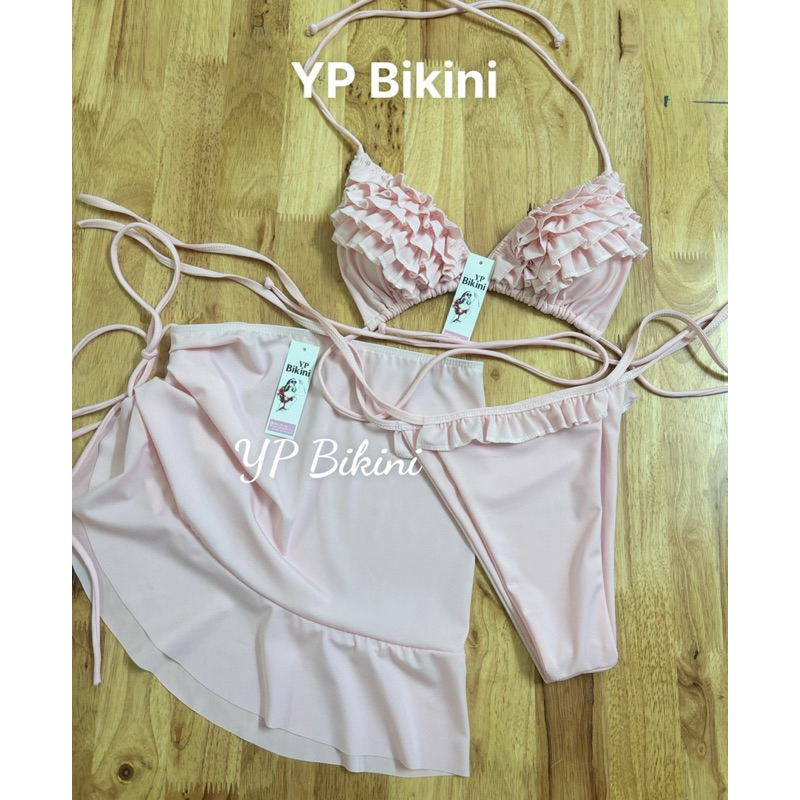 (Hàng sẵn) Bikini thiết kế ren 3món gồm bikini và chân váy HÌNH SHOP CHỤP | BigBuy360 - bigbuy360.vn
