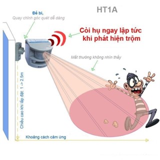 Thiết Bị Báo Chống Trộm Gia Đình Bằng Hồng Ngoại HT1A