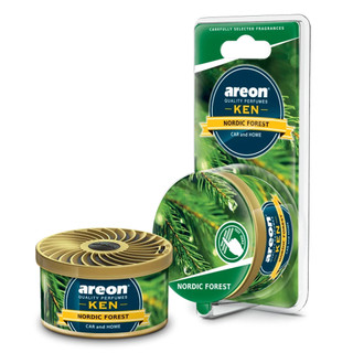 Sáp thơm ô tô Areon Ken Nordic Forest - Hương thơm cây lá kim rừng Bắc Âu