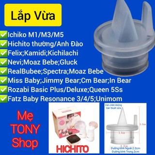 Van chân không,van thoát sữa -máy hút sữa hichito nhật bản
