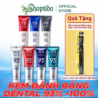 Kem đánh răng Hàn Quốc trắng răng MEDIAN DENTAL IQ 93% 120g sáng bóng NCC Shoptido