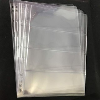 Combo 5 Phơi Đựng Tiền Giấy 4 Ngăn Trong suốt PCCB