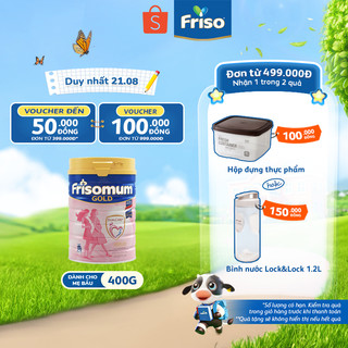 Sữa bột FRISOMUM GOLD Hương ORANGE 400G