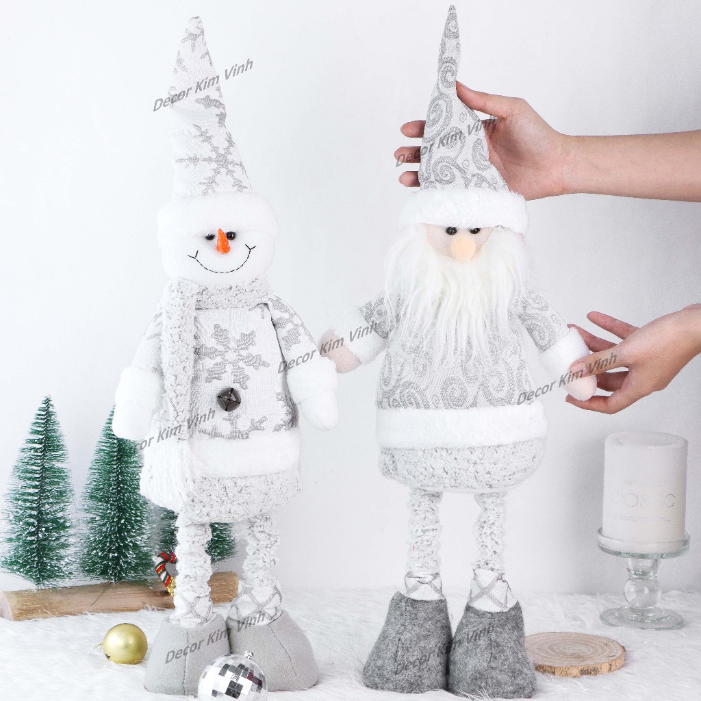 Thú Bông Chân Nhún Lò Xo TB06 Trang Trí Noel Giáng Sinh