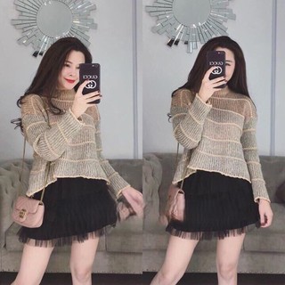 Chân váy xoè nhiều tầng quyến rũ