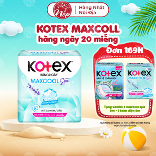 Băng vệ sinh Kotex hằng ngày cool 20 miếng - Nếp shop