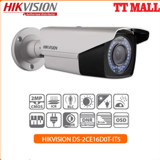 Camera hdtvi thân hồng ngoại hikvision ds-2ce16d0t-it5