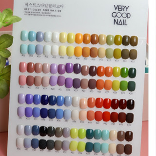 Set Sơn 60 Màu Very Good Nail ( TẶNG kèm BẢNG MÀU  + Base + Top) [Chai Thấp]