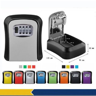 Hộp khóa lockbox treo tường cho homestay( chất liệu kim loại )