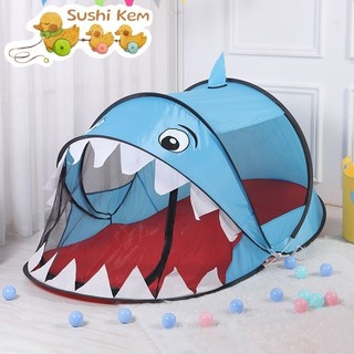 (FreeShip) Lều trẻ em cá mập Baby shark, Lều cho bé