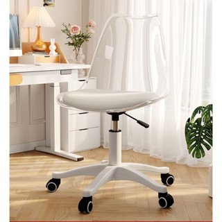 Ghế Xoay Nhựa Trong Suốt Cao Cấp, Ghế Xoay Văn Phòng Trong Suốt Xoay 360°, Ghế Xoay Trang Điểm Decor Phòng