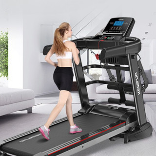 Máy Chạy Bộ Gấp Gọn Tại Nhà A7S Động Cơ 2HP Chống Rung Lắc, Máy Chạy Bộ Đa Năng Có Chế Độ Đo Nhịp Tim Có Kèm Đai Bụng
