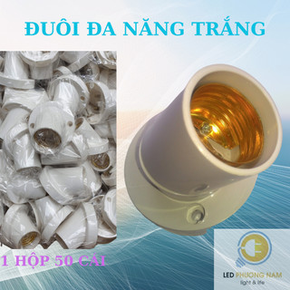 [COMBO 2 ]  Đuôi đèn ngồi xoay đa năng E27 (chỉnh được)