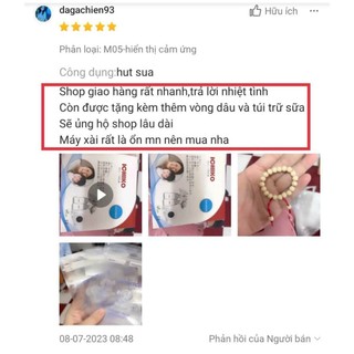 [Tặng Núm Ti] Máy Hút Sữa Điện Đôi ICHIKO Nhật Bản M5-Bản Mới(Massage;Kích sữa;Vắt Kiệt)