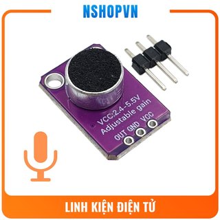 Cảm biến âm thanh Microphone Amplifier MAX4466