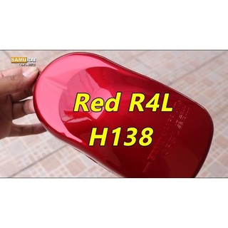 Sơn xịt Samurai màu Đỏ R4L - H138 (400ml) (cần sơn trên nền màu Bạc để lên được đúng màu)