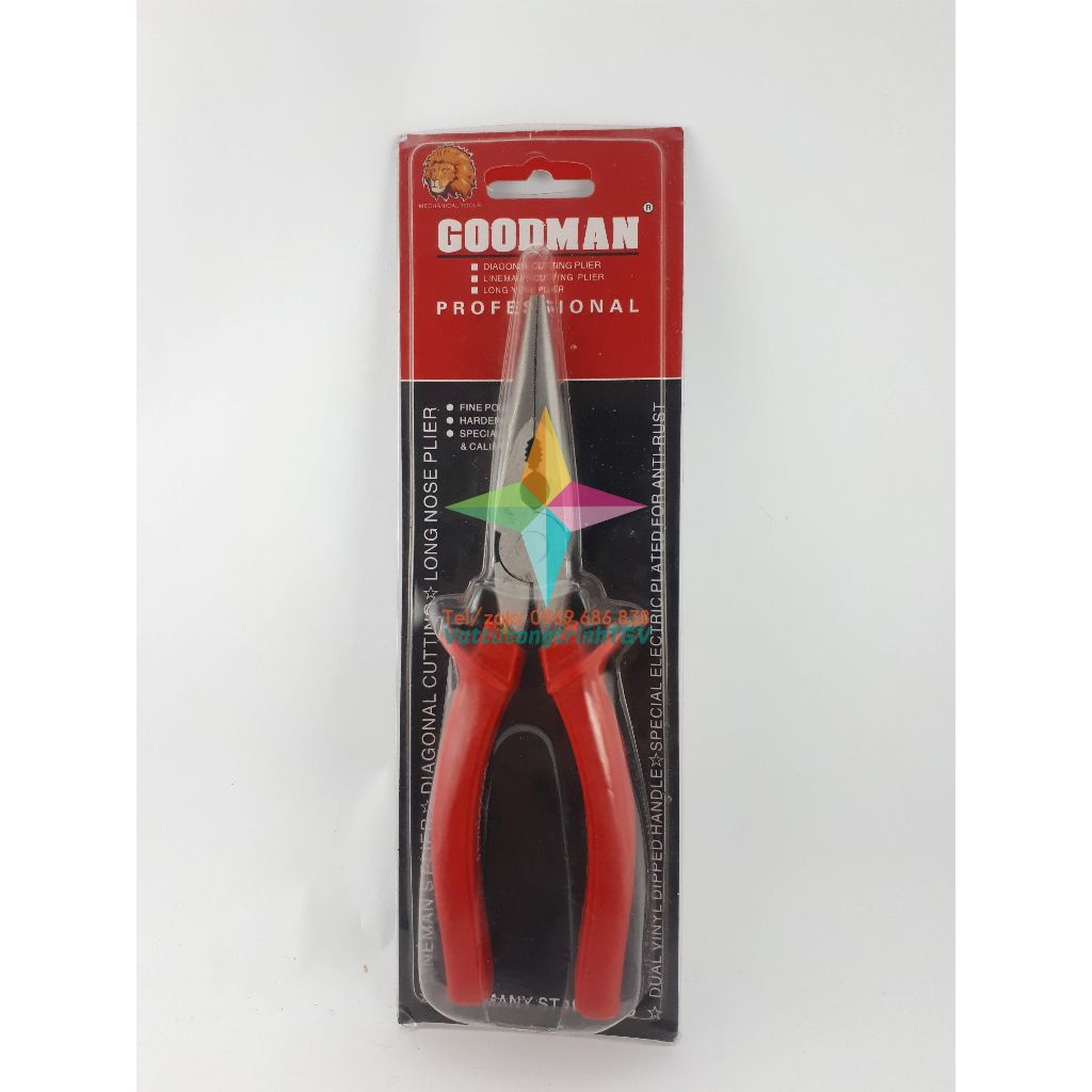 Kìm nhọn 8' GOODMAN