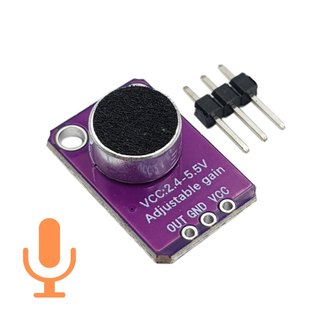 Cảm biến âm thanh Microphone Amplifier MAX4466 - 8A05