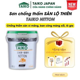 Keo sơn chống dột chống thấm sàn mái taiko nitton - sàn ngoài trời