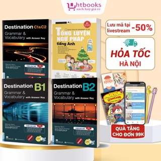 Sách Destination B1, B2 và C1&C2 Grammar & Vocabulary with Answer Key, Tổng Luyện Ngữ Pháp