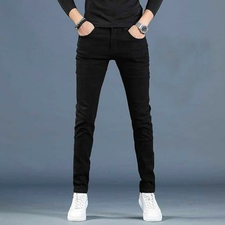 Quần jean nam, quần bò nam cotton co giãn đơn giản from dáng chuẩn vải jean dày dặn mềm mịn ms170802
