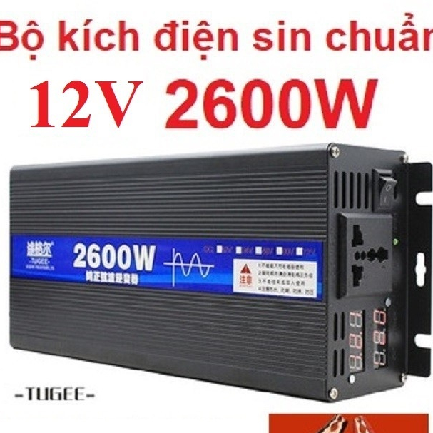 Bô Kich điện sin chuẩn 12V-2600W - Kich điện sin chuẩn 12V-2600W
