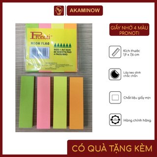 Giấy Nhớ 4 màu Pronoti