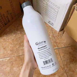 OXY TRỢ NHUỘM GALAMY 3-6-9-12% CHAI 1000ML shoptocdep100