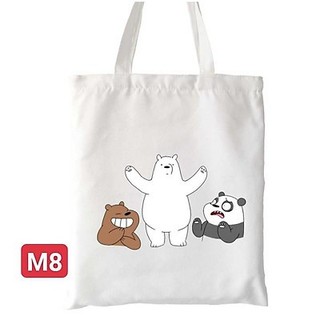 Túi tote siêu dễ thương gấu bear