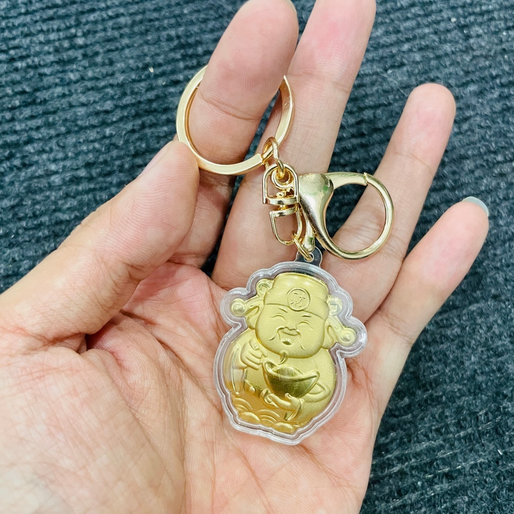 [TRỢ GIÁ] Móc Khóa Thần Tài May Mắn Chiêu Tài